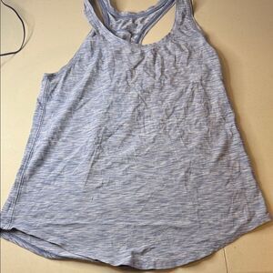 Lululemon Athletica Light Blue and Green Tank Top